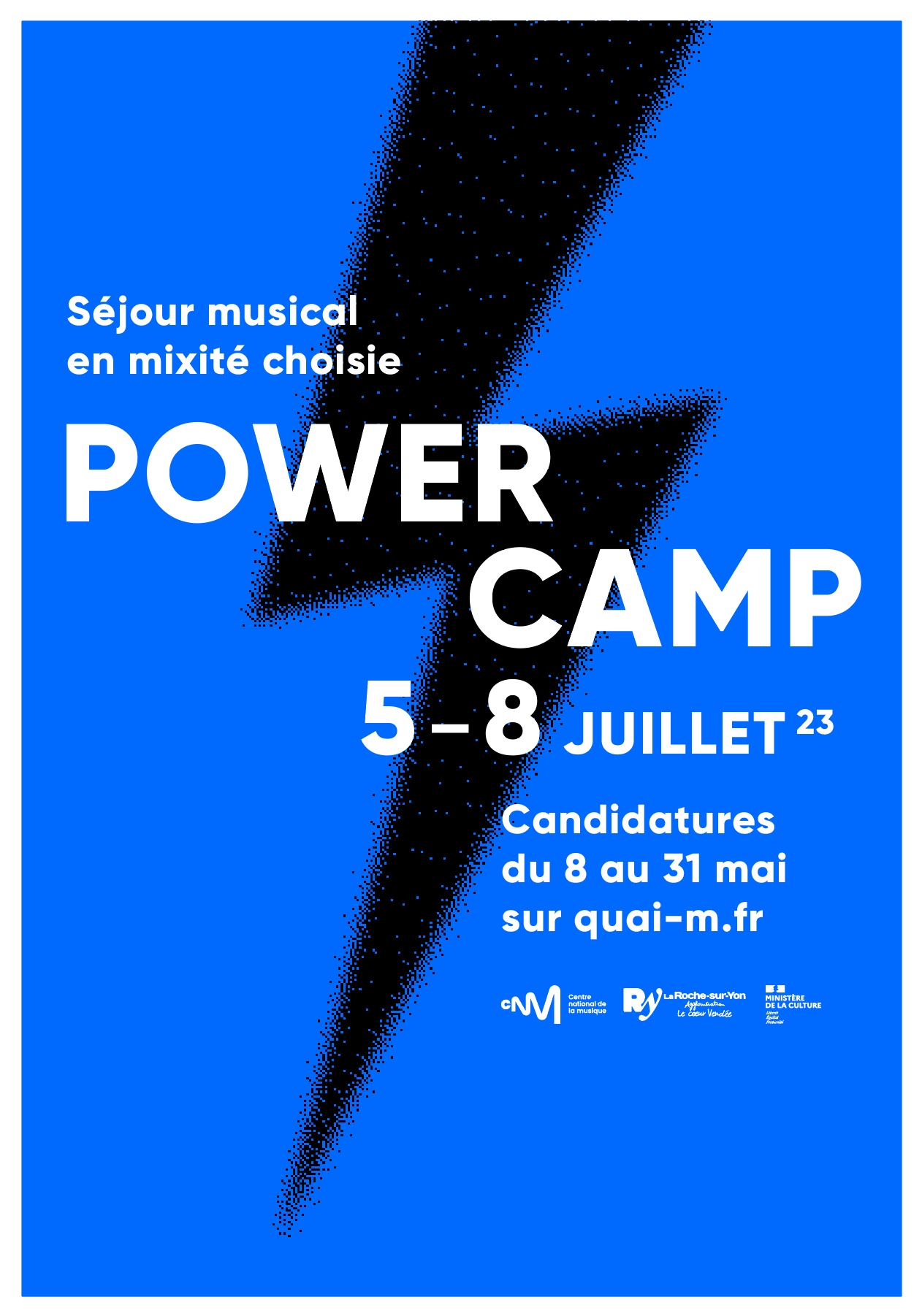 Visuel Power Camp - Quai M