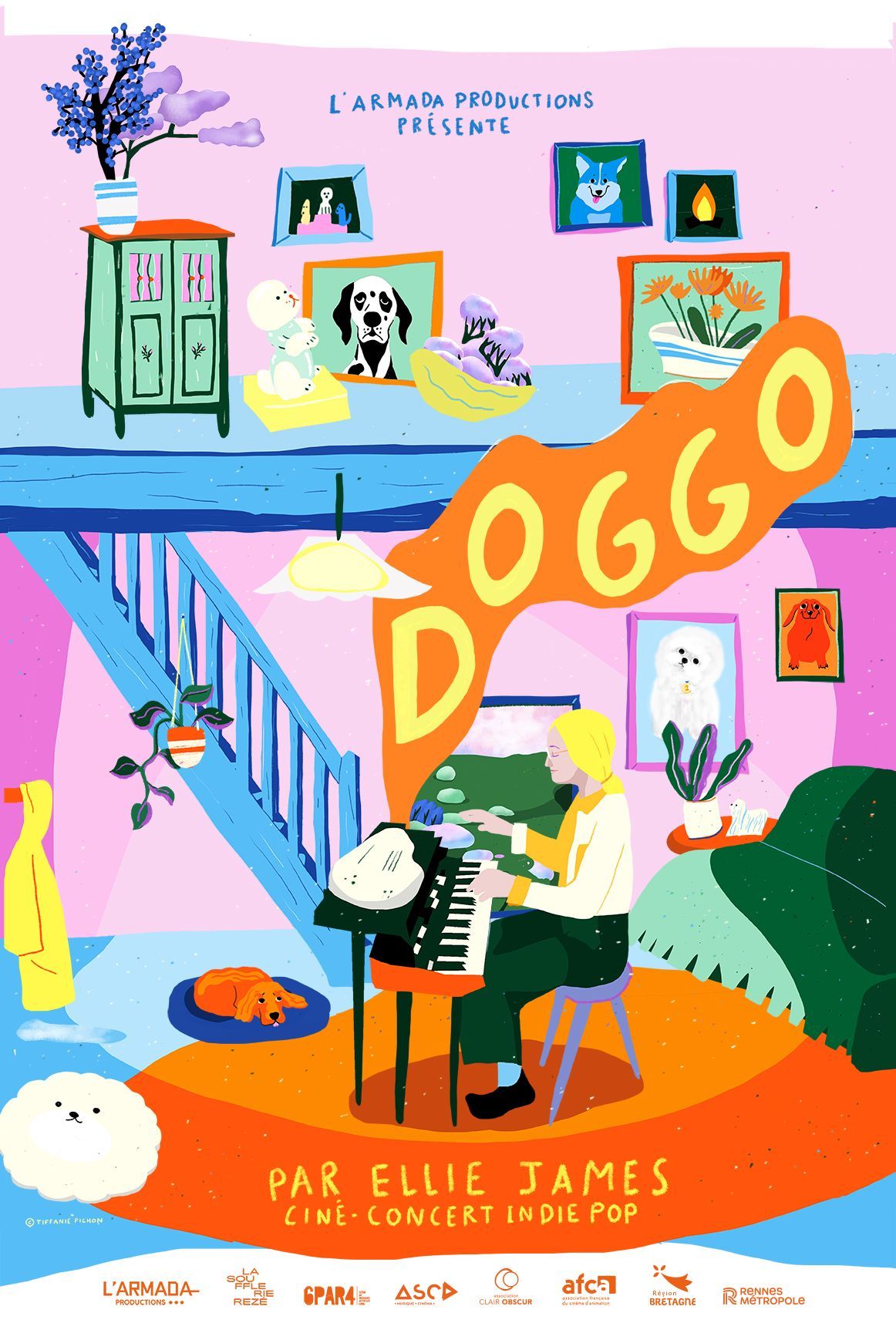 Affiche du ciné-concert Doggo