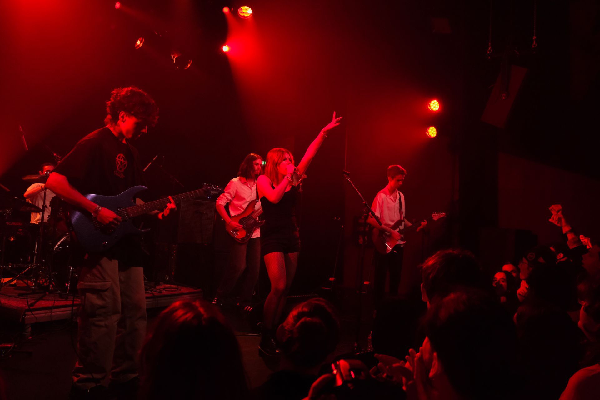 Photo du groupe Ephorix pour la Scène Lycéenne du Quai M